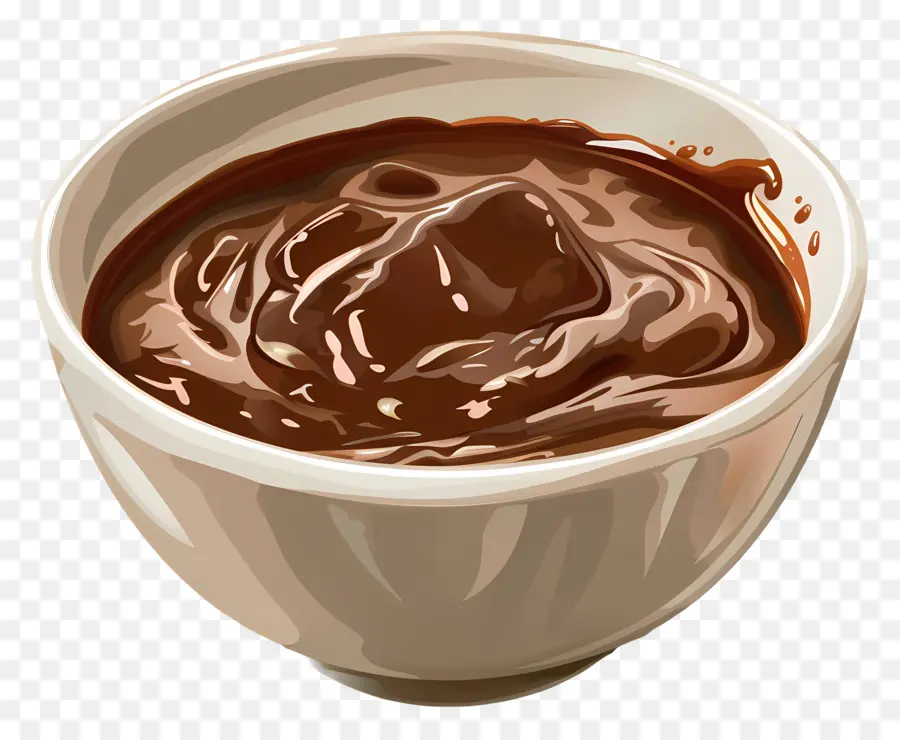 Caramelo De Chocolate，Pudín De Chocolate PNG