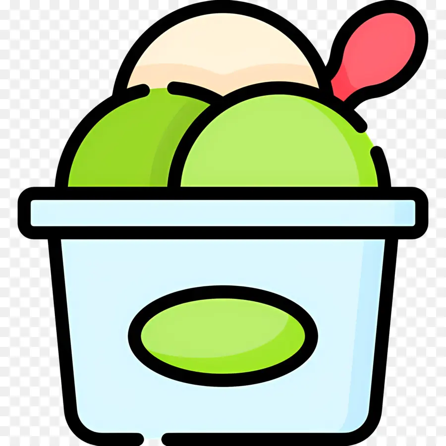 Matcha，Helado PNG