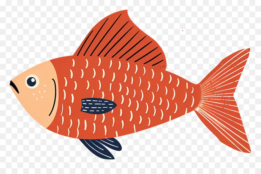 Los Peces，Naranja De Pescado PNG