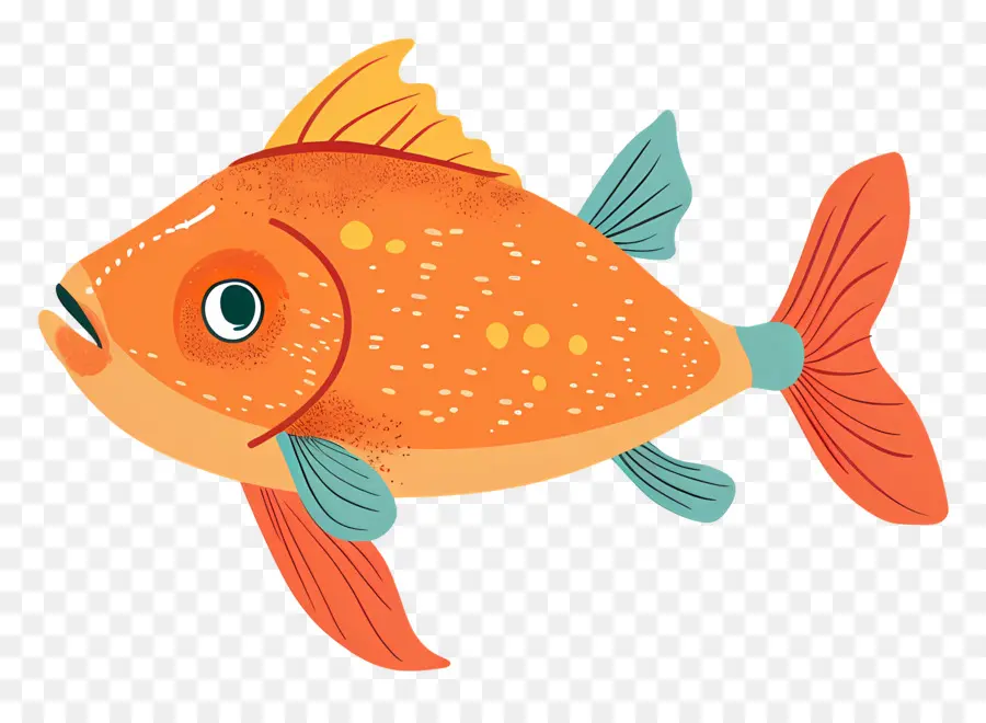 Los Peces，Naranja De Pescado PNG