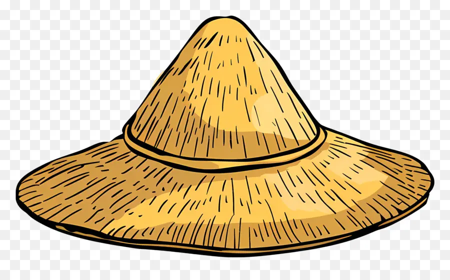 Sombrero De Paja，Borde PNG