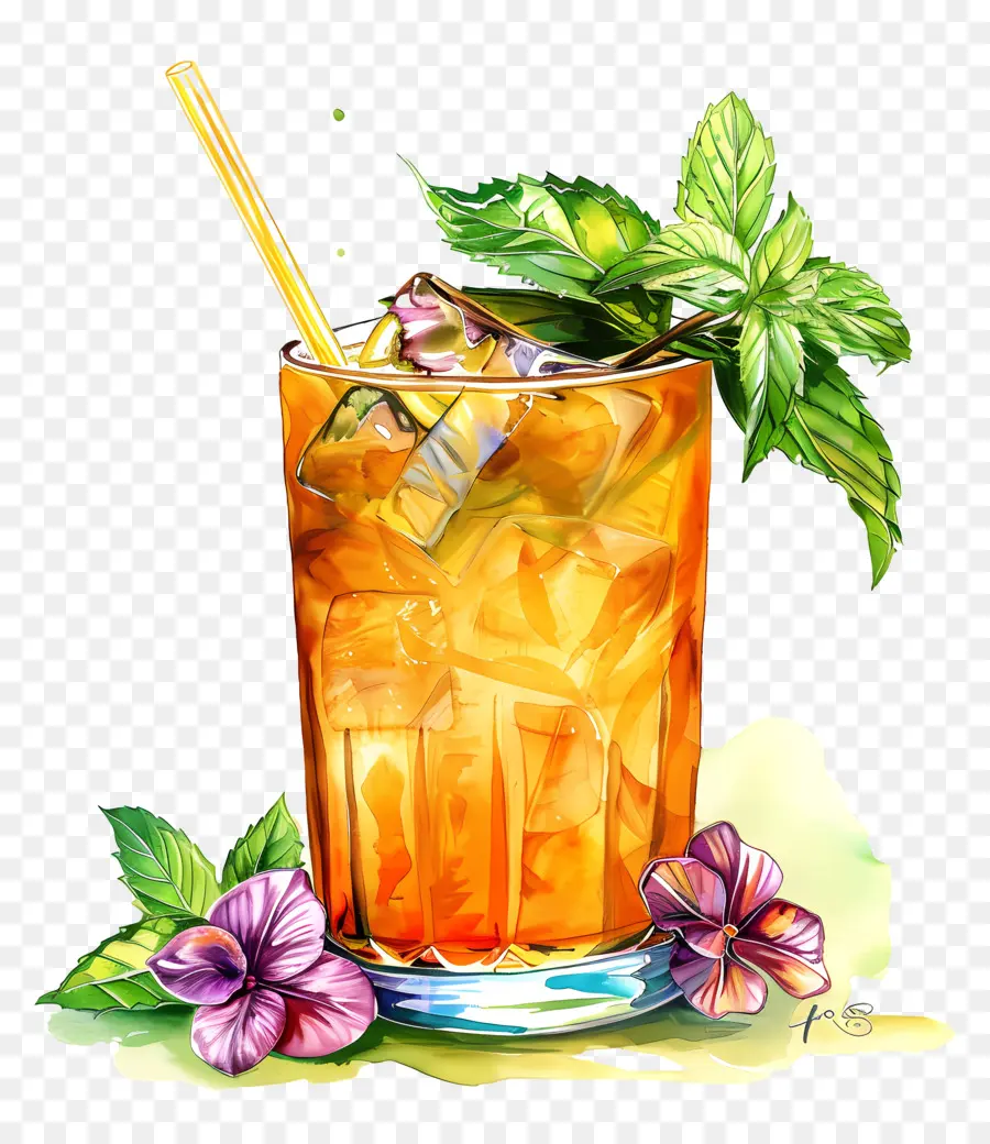 Mai Tai，Bebida Tropical PNG