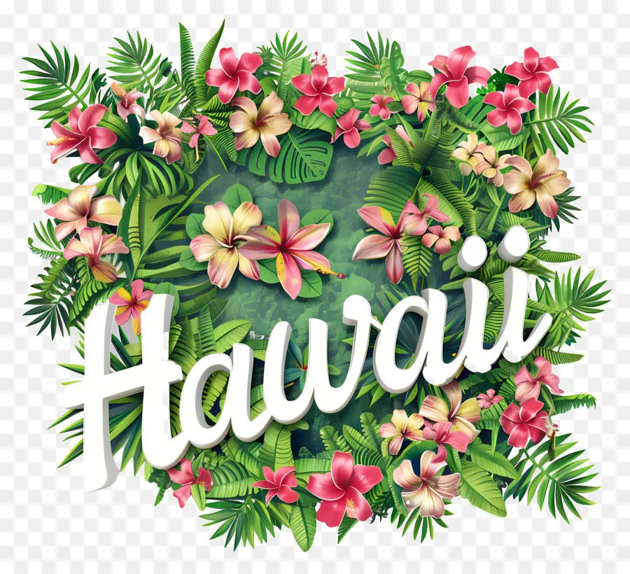 Hawai，Floral PNG