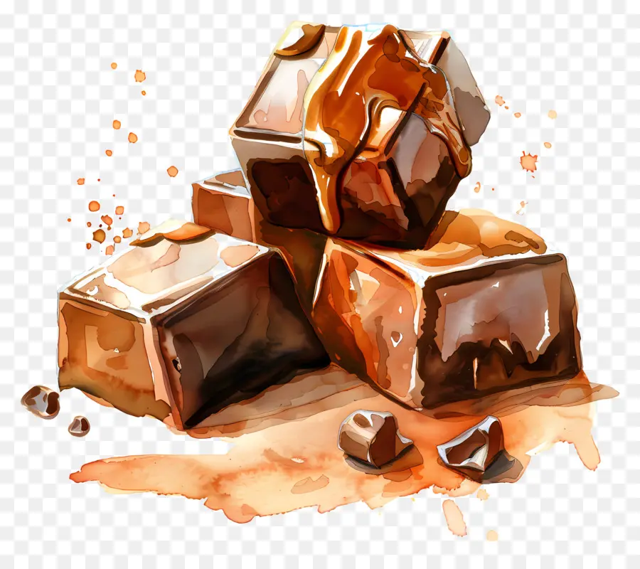 Caramelo De Chocolate，Chocolate PNG