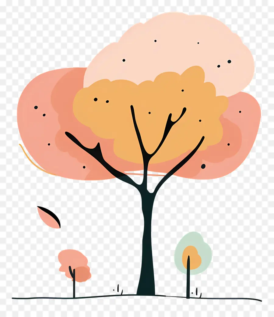 Árbol，Colorido De Los árboles PNG