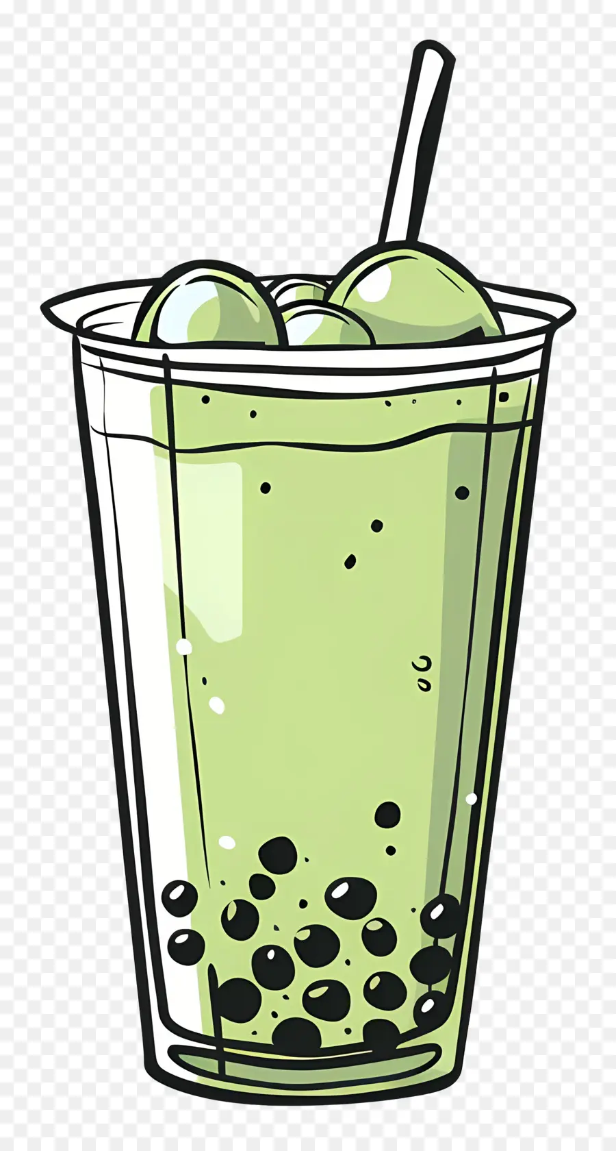 Té De Burbujas De Matcha，Té De La Burbuja PNG