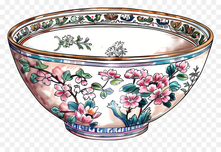 Tazón De Fuente，De Porcelana China PNG