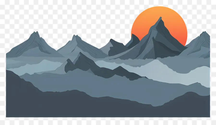 Cordillera，Atardecer PNG