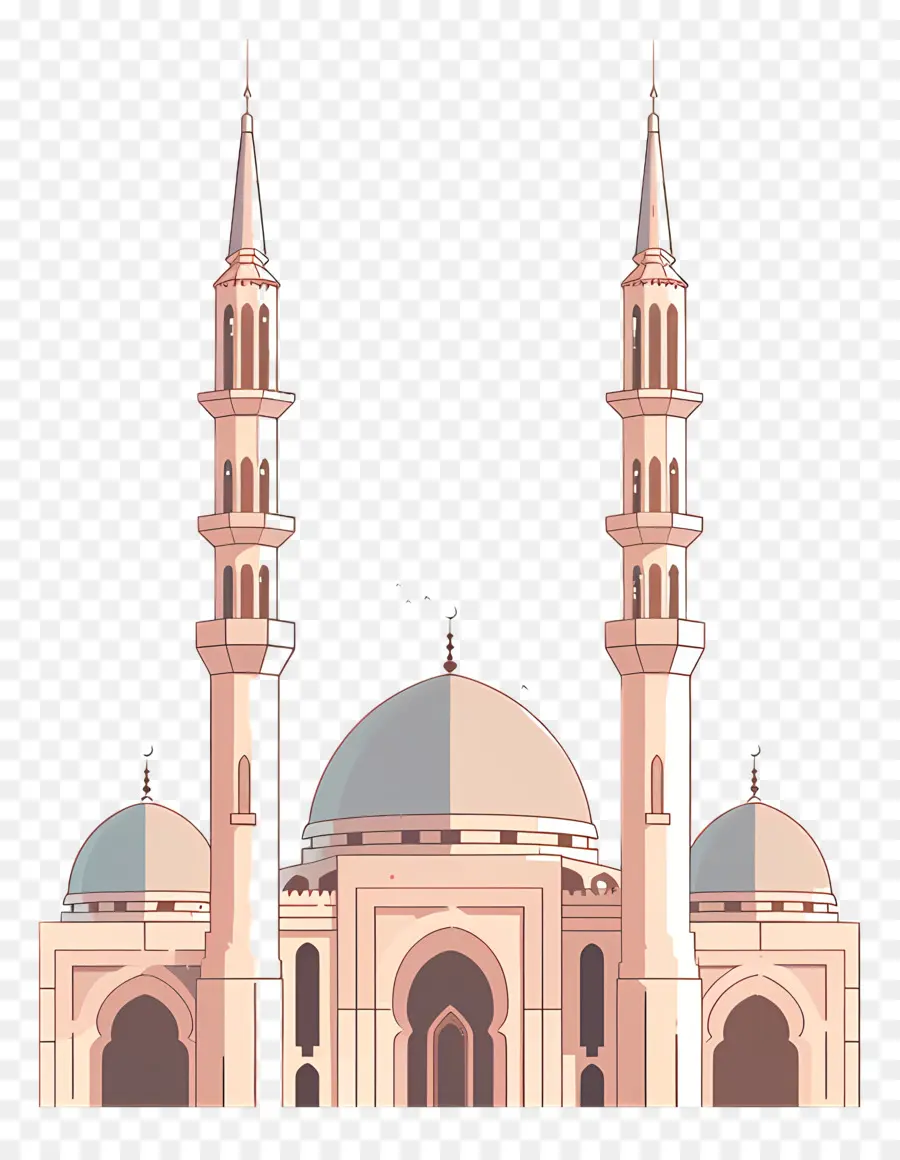 Mezquita，Ilustración A Lápiz PNG