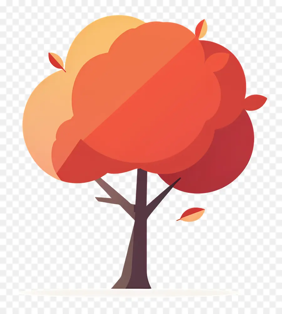 Árbol，árbol Rojo PNG