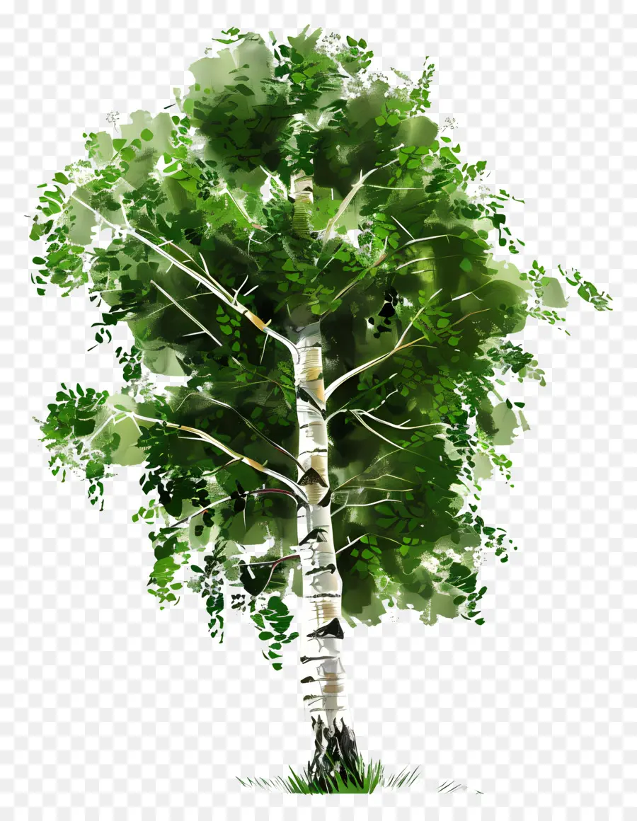 árbol De Abedul，Árbol PNG