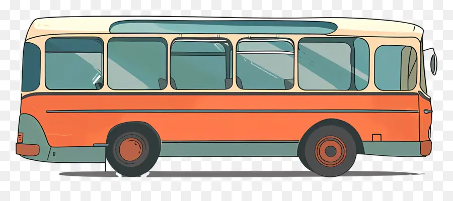 Autobús，El Transporte Público PNG