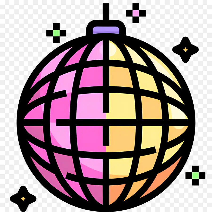 Bola De Espejos，Bola De Color PNG