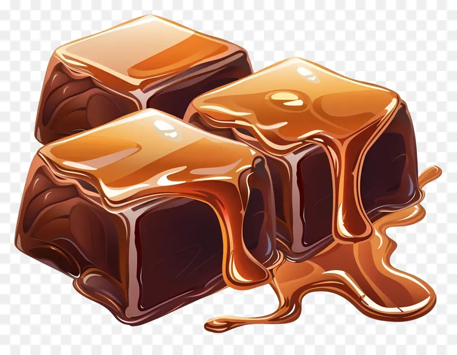 Caramelo De Chocolate，Pastel De Chocolate PNG