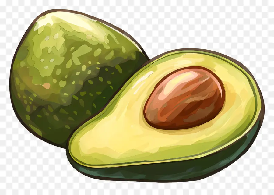 Aguacate，La Fruta PNG