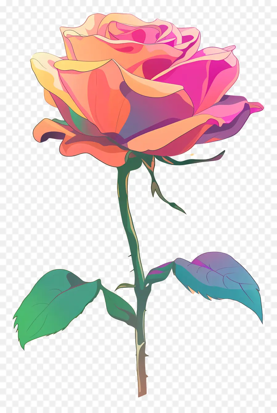 Rosa，Bloom PNG