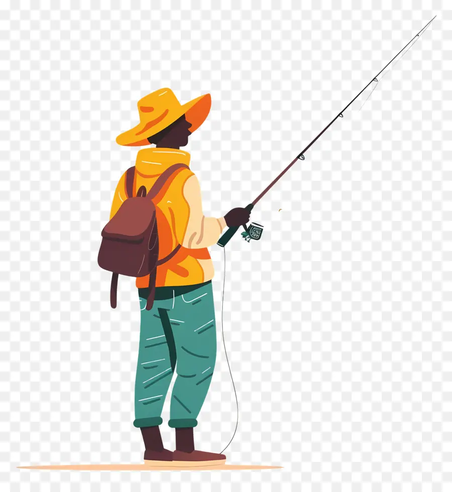 Ir A Pescar，Pescador PNG