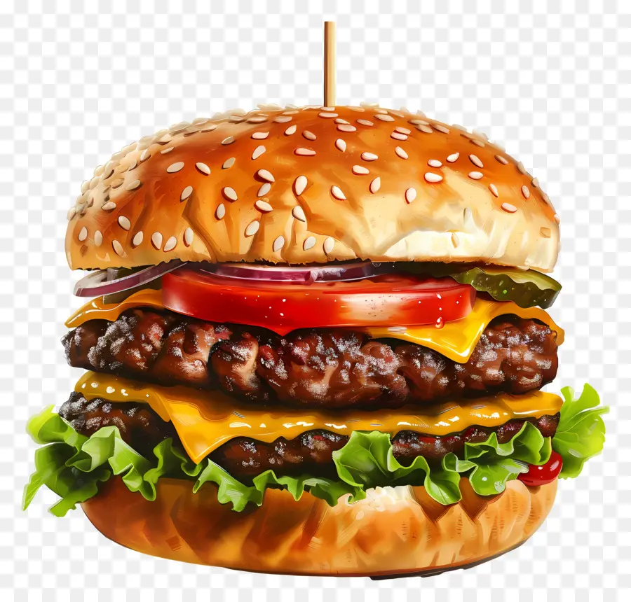 Hamburgo，Hamburguesa Con Queso PNG