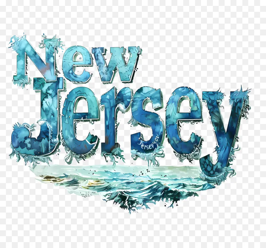 Nueva Jersey，Blue Wave PNG