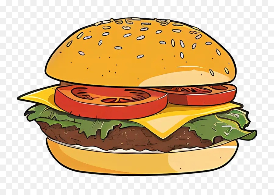 Hamburgo，Hamburguesa Con Queso PNG