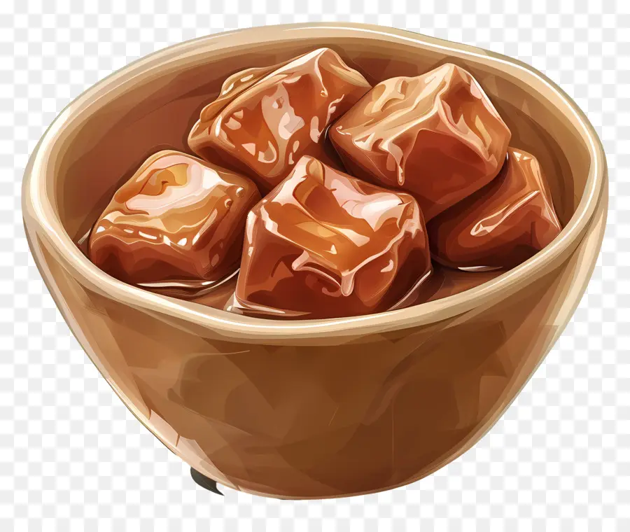 Salados Caramelo，Cubitos De Carne PNG