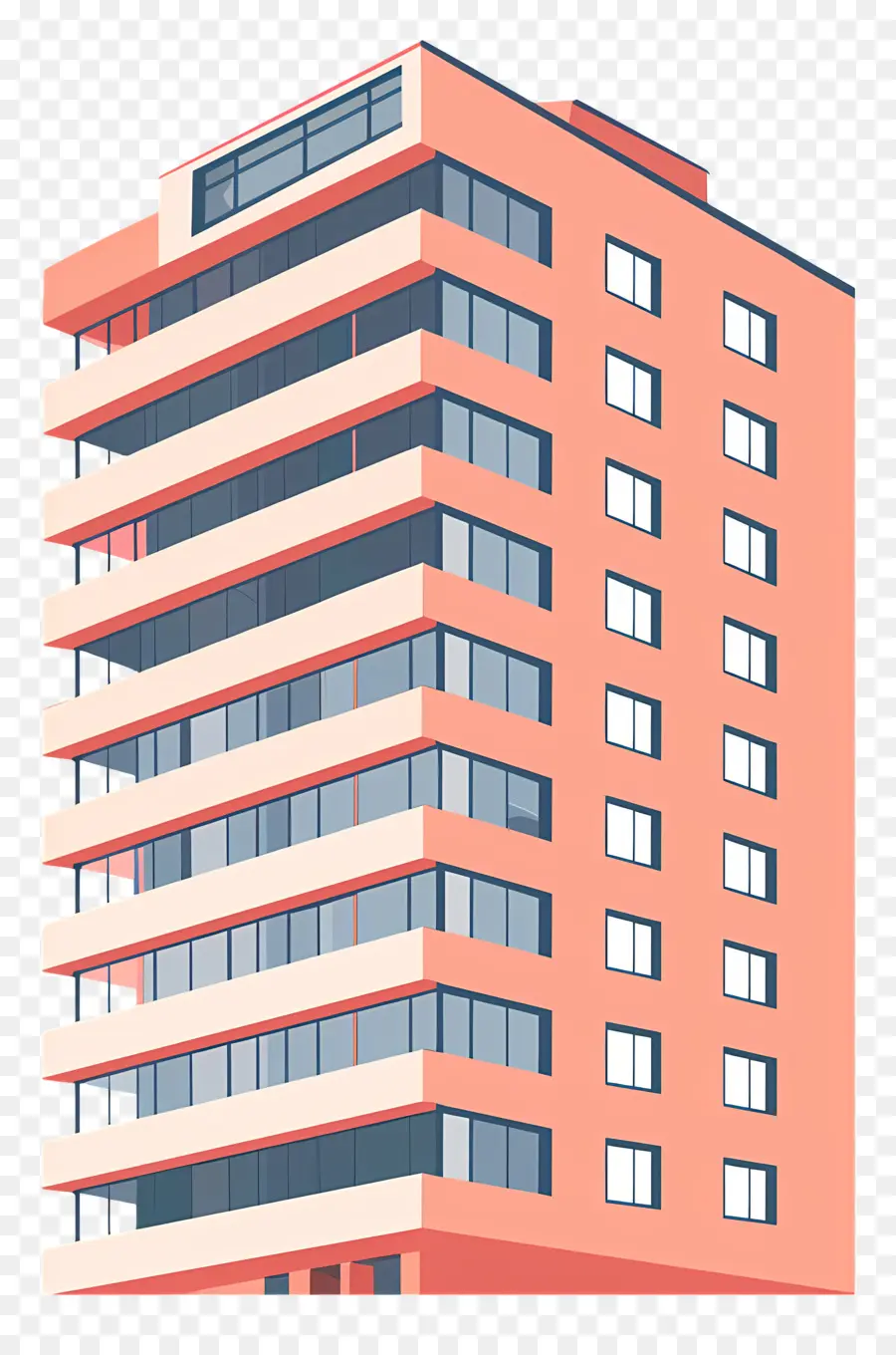 Edificio，Edificio Rosa PNG