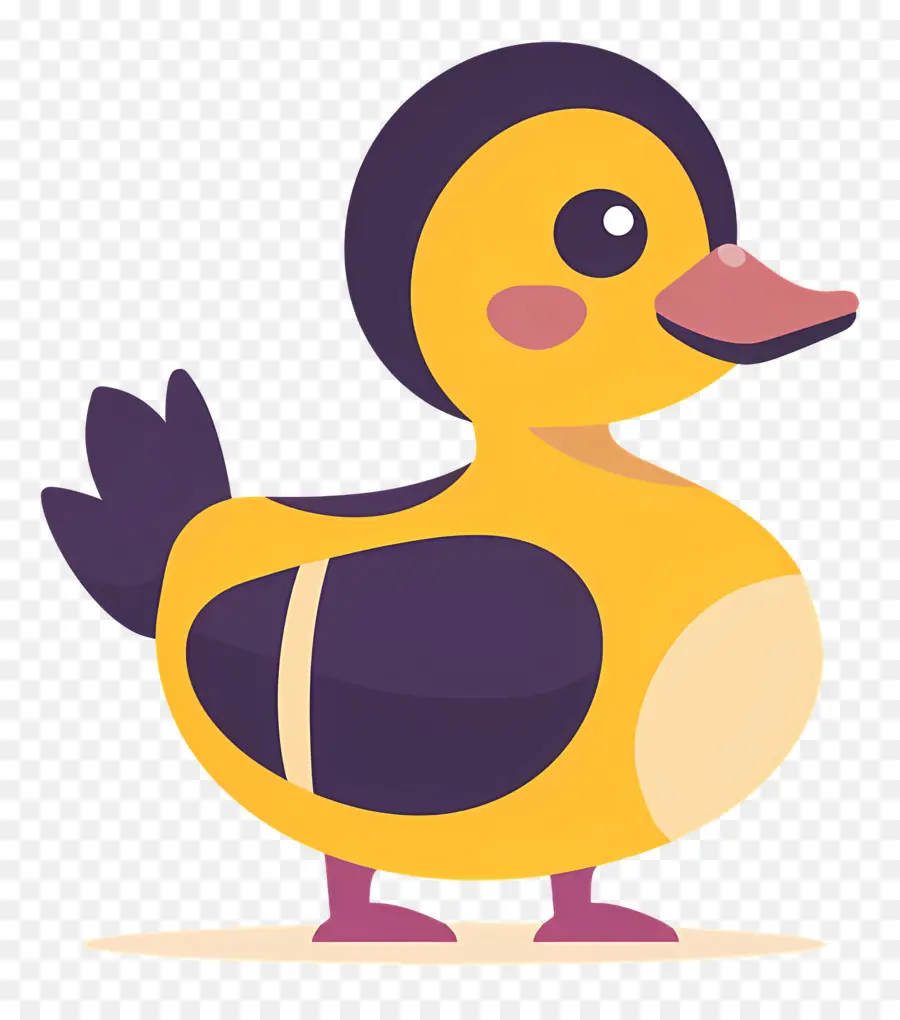 Pato De Dibujos Animados，Pato Amarillo PNG