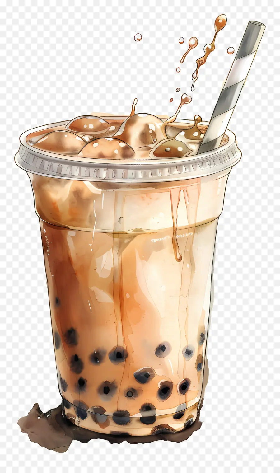 Té De Burbujas De Café，Té De Burbujas PNG