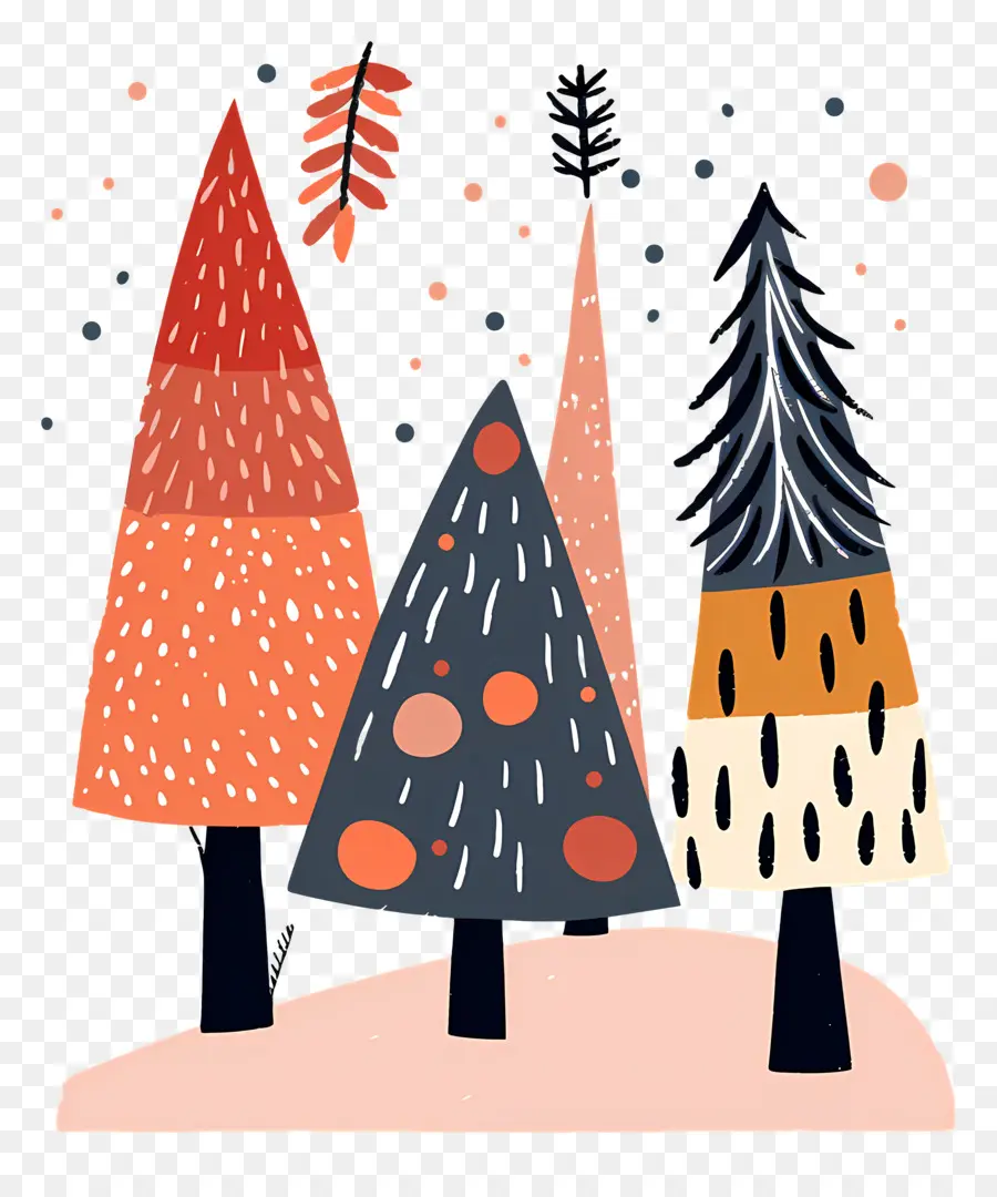 Los árboles De Navidad，Bosque PNG