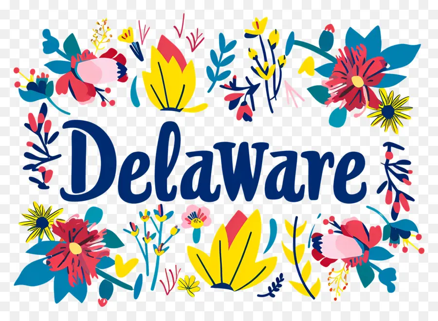 Delaware，Marco Floral PNG