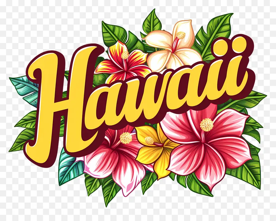 Hawai，Flores Tropicales PNG