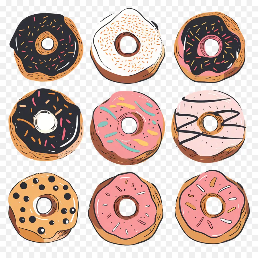 Donuts，Acristalamiento PNG