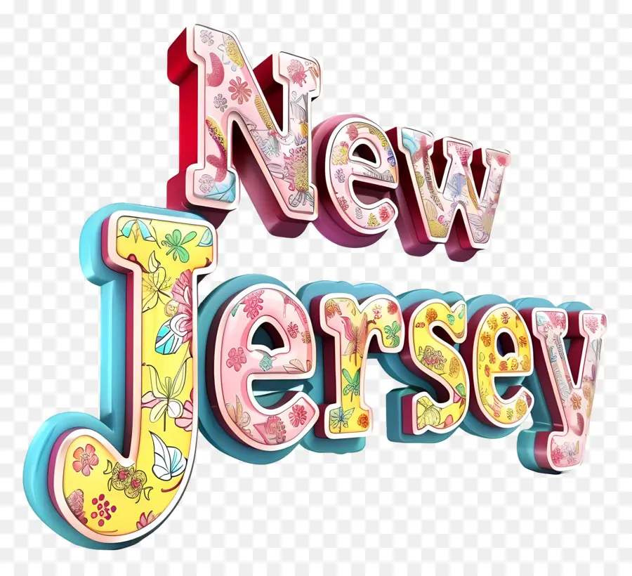 Nueva Jersey，La Placa De La Licencia PNG