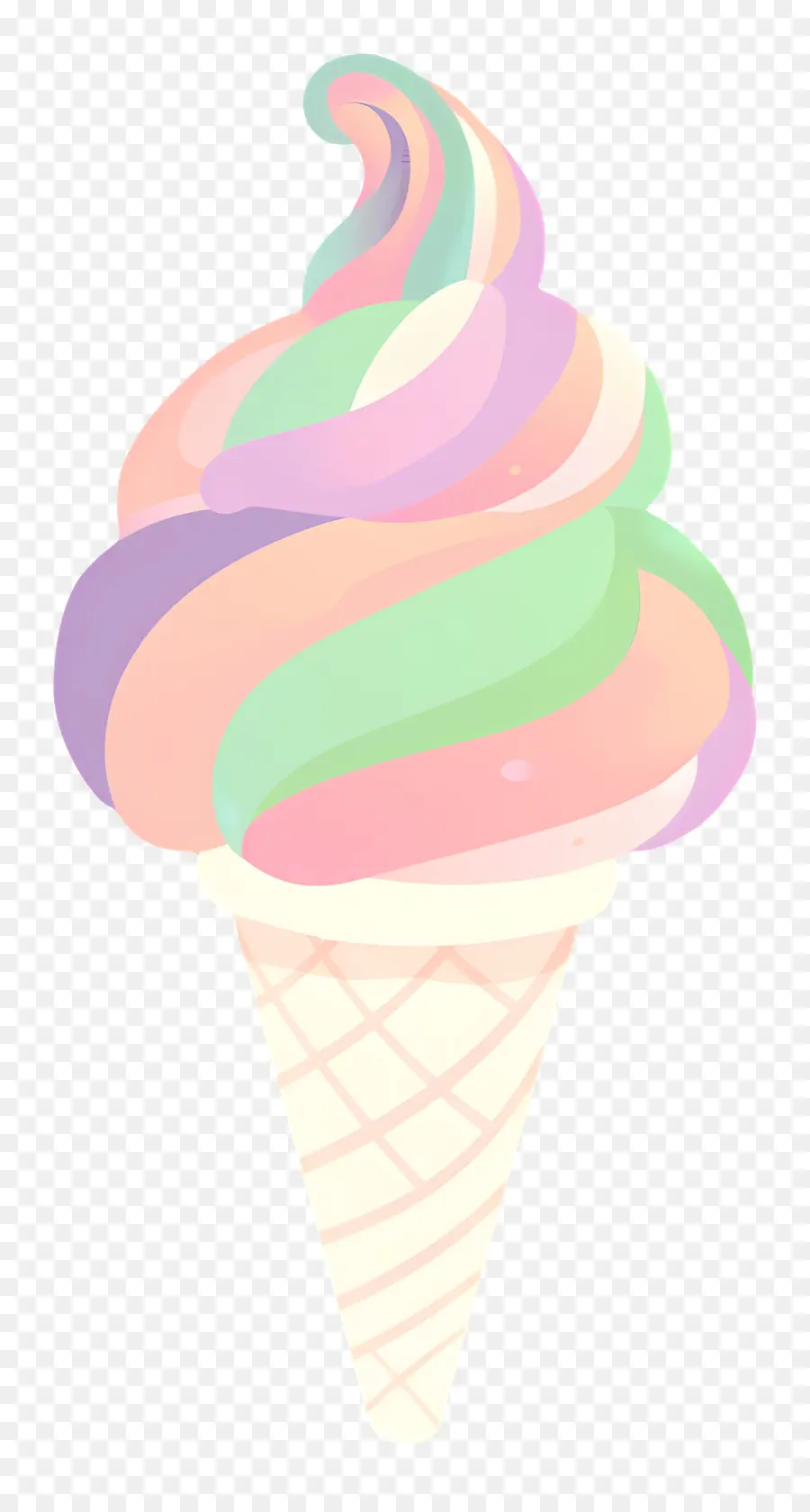 Helado，Cono De Helado PNG