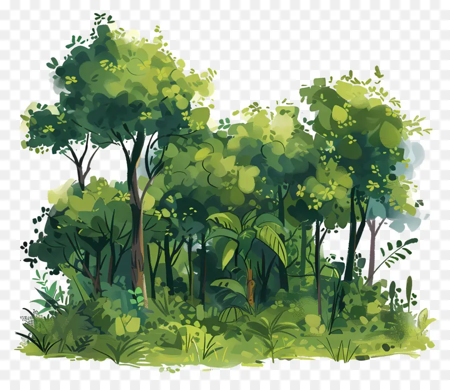 Bosque Denso，Bosque PNG