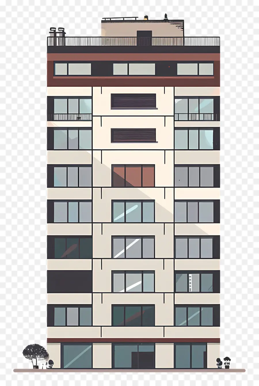 Edificio，Edificio De Apartamentos PNG