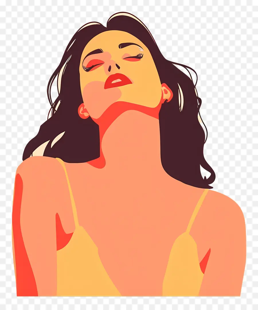 Mujer，Perfil PNG