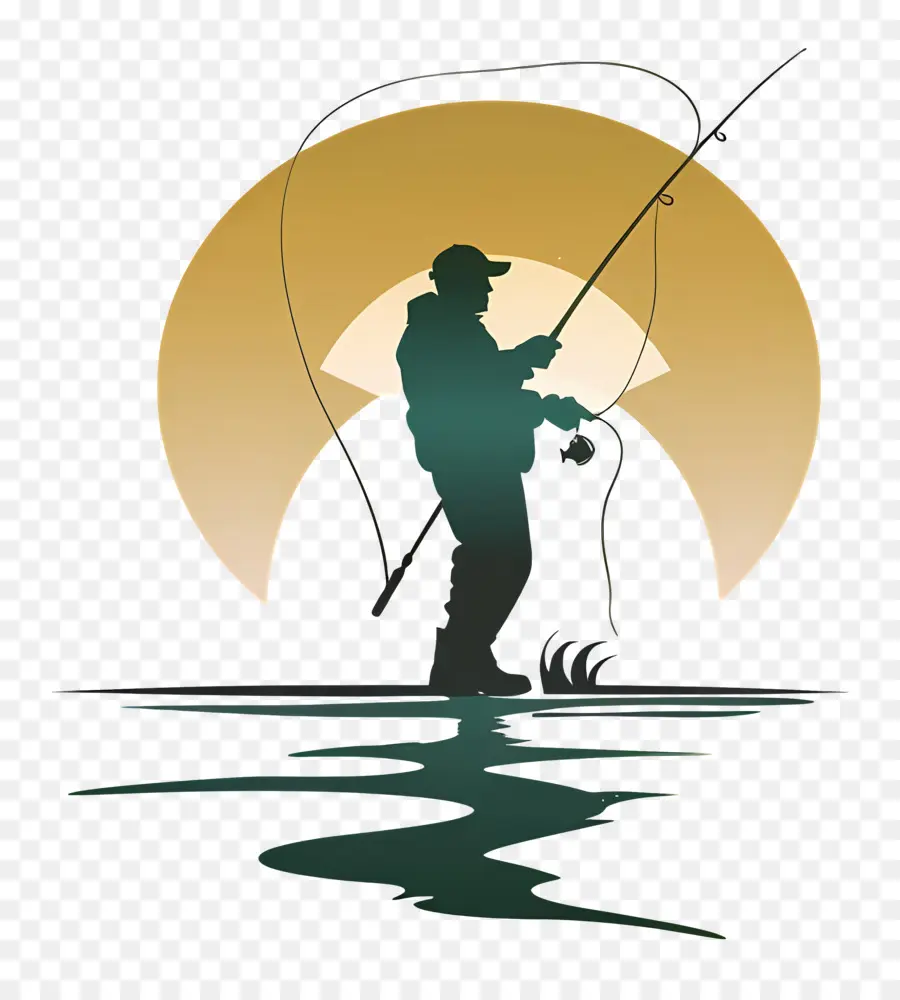 Día De Pescar，La Pesca PNG