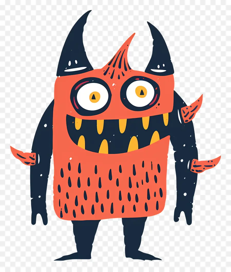Halloween Monster，Dibujos Animados Demonio PNG