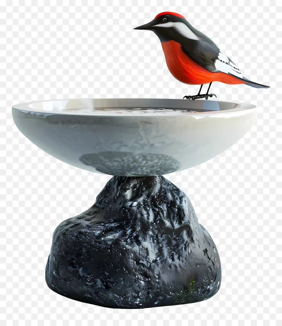 Bird Bath，Aves PNG