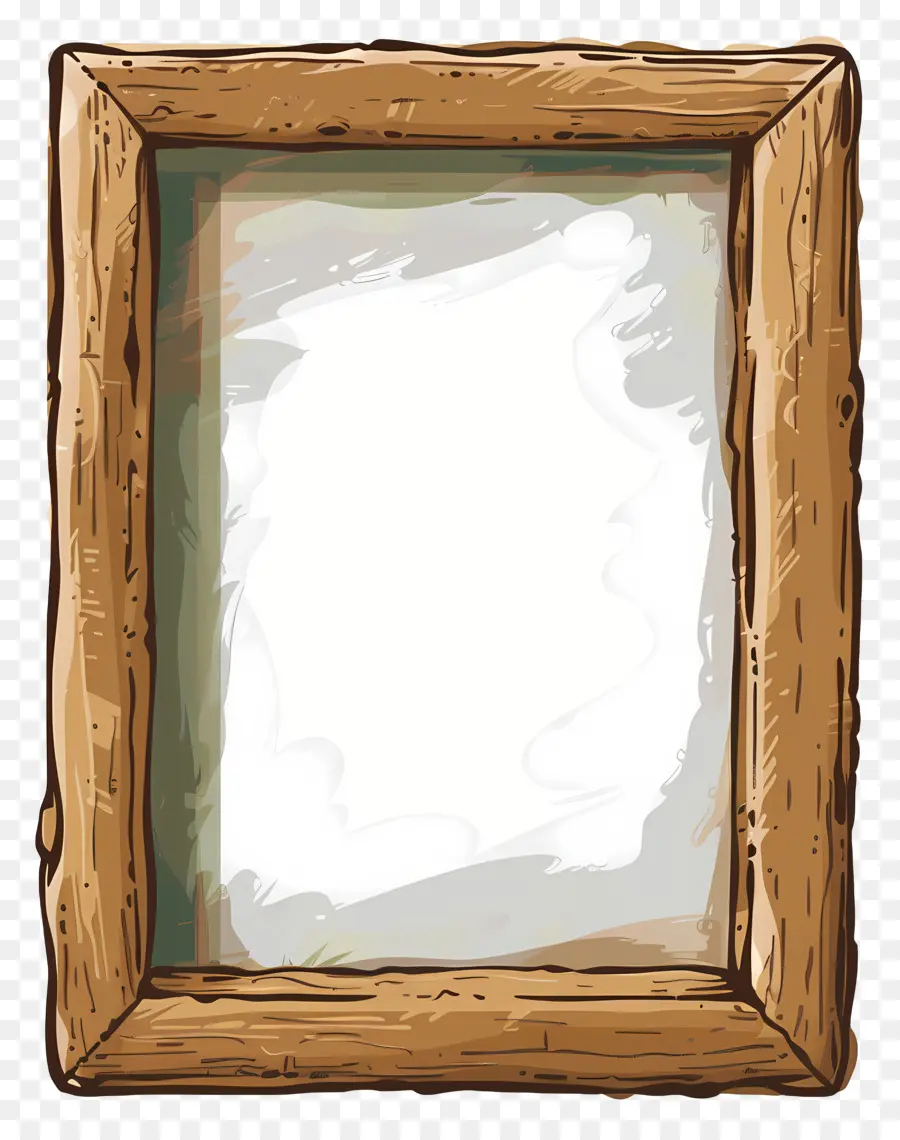 Wooden Frame，De La Vendimia PNG