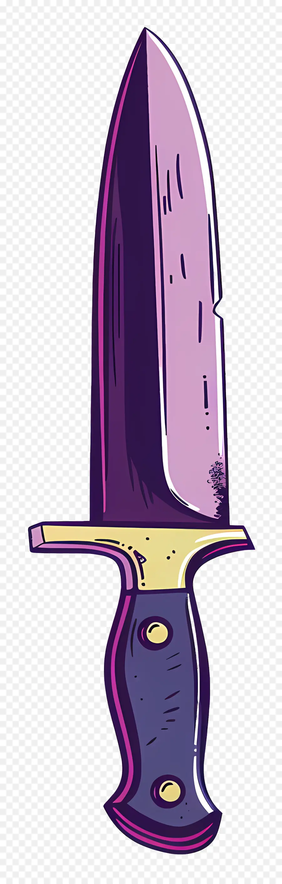 Cuchillo，Cuchillo Púrpura PNG