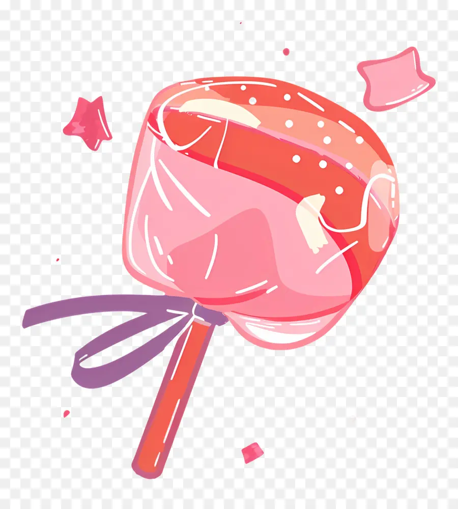 Dulces，Rosa Lollipop PNG