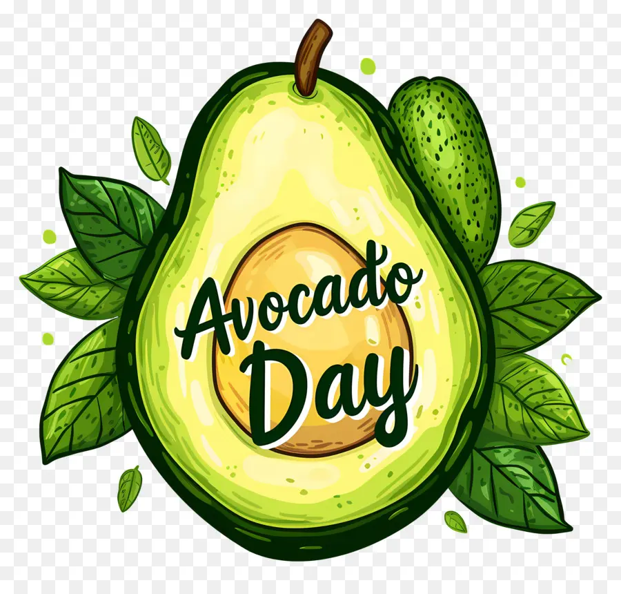 Día De Aguacate，Aguacate PNG