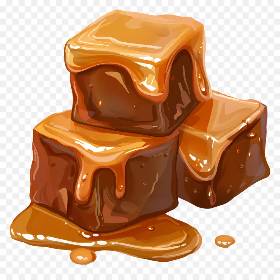 Caramelo Salado，Cubos De Caramelo PNG