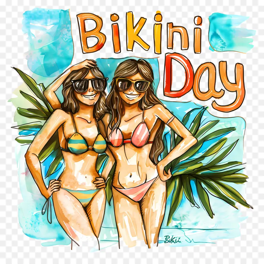 Día Del Bikini，Traje De Baño PNG