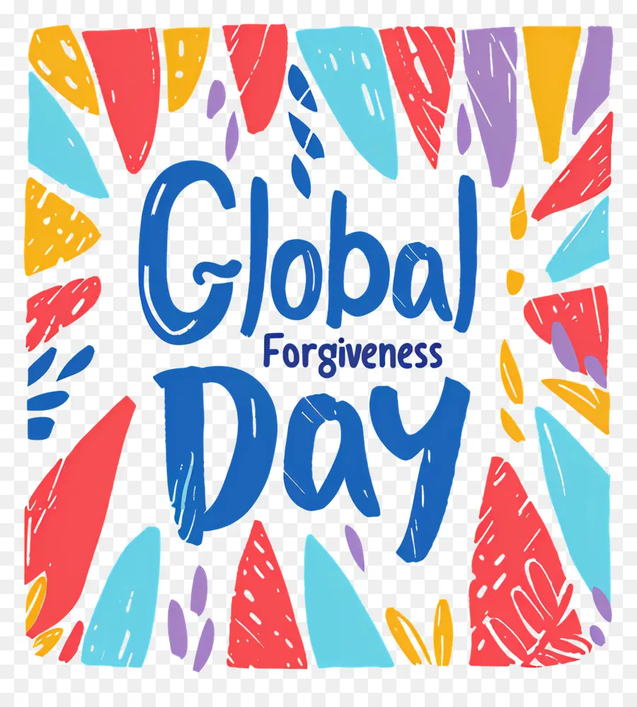Día Del Perdón Global，Handdrawn PNG