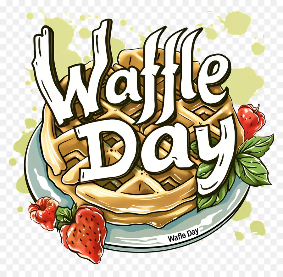 Waffle Día，Waffles PNG