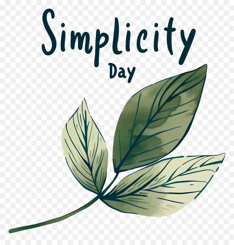 La Simplicidad Día，Hoja PNG