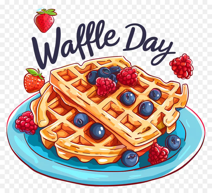 Waffle Día，Waffle PNG